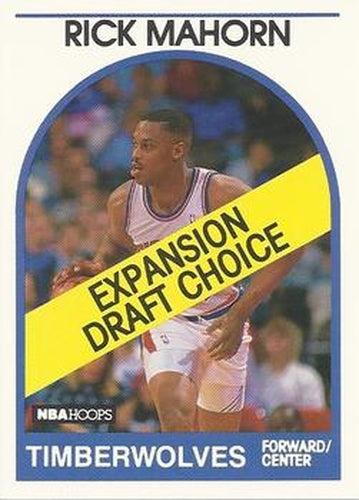 #330 Rick Mahorn - Minnesota Timberwolves - 1989-90 Hoops Basketball