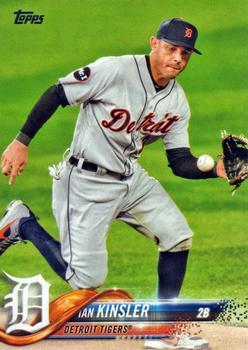 #330 Ian Kinsler - Detroit Tigers - 2018 Topps Baseball