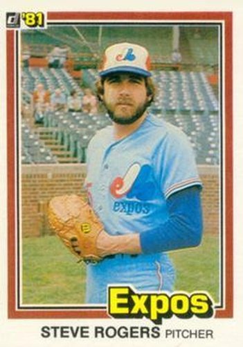 #330b Steve Rogers - Montreal Expos - 1981 Donruss Baseball