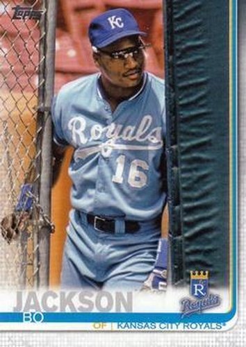 #330c Bo Jackson - Kansas City Royals - 2019 Topps Baseball