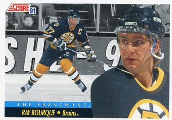 #331 Ray Bourque - Boston Bruins - 1991-92 Score Canadian Hockey