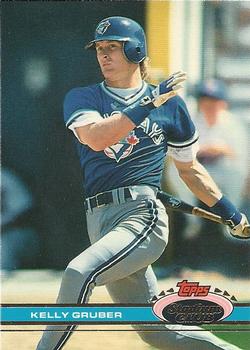 #331 Kelly Gruber - Toronto Blue Jays - 1991 Stadium Club Baseball