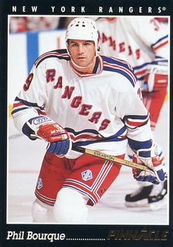 #331 Phil Bourque - New York Rangers - 1993-94 Pinnacle Hockey