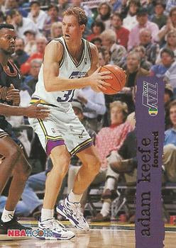 #331 Adam Keefe - Utah Jazz - 1995-96 Hoops Basketball