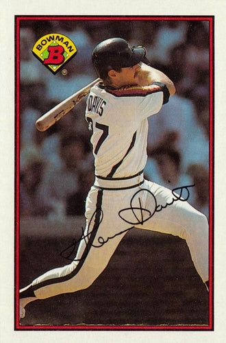 #331 Glenn Davis - Houston Astros - 1989 Bowman Baseball