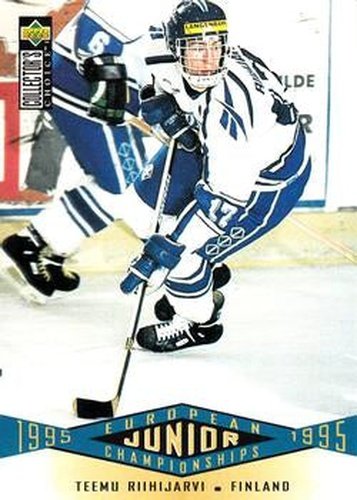 #331 Teemu Riihijarvi - Finland - 1995-96 Collector's Choice Hockey
