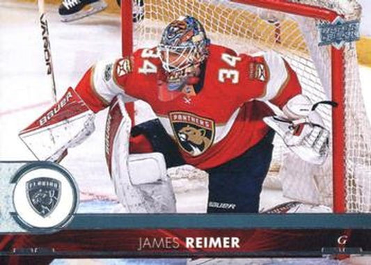 #331 James Reimer - Florida Panthers - 2017-18 Upper Deck Hockey