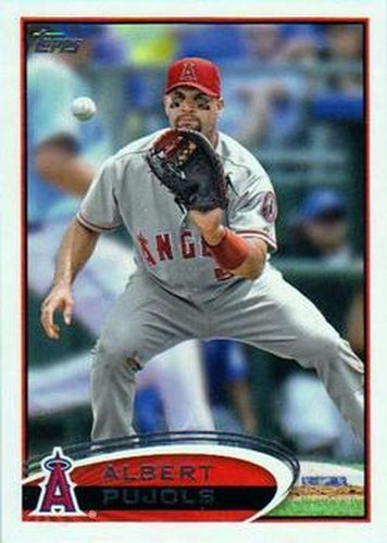 #331 Albert Pujols - Los Angeles Angels - 2012 Topps Baseball