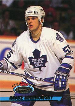 #331 Drake Berehowsky - Toronto Maple Leafs - 1993-94 Stadium Club Hockey