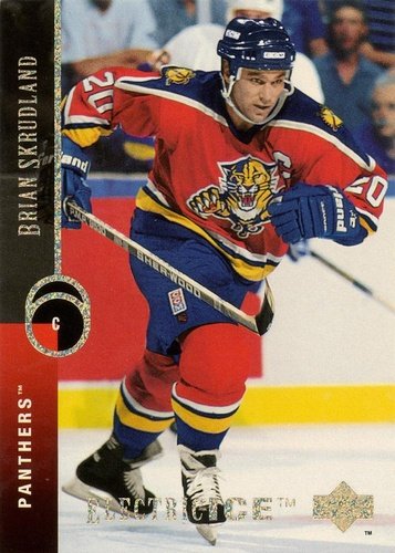 #331 Brian Skrudland - Florida Panthers - 1994-95 Upper Deck Hockey - Electric Ice