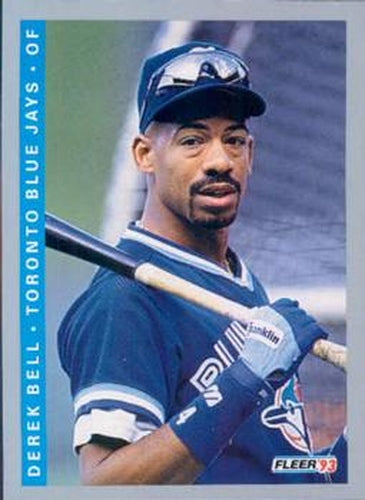 #331 Derek Bell - Toronto Blue Jays - 1993 Fleer Baseball