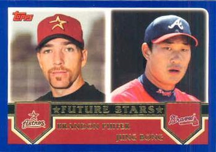 #331 Brandon Puffer / Jung Bong - Atlanta Braves / Houston Astros - 2003 Topps Baseball