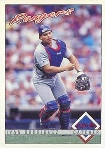 #331 Ivan Rodriguez - Texas Rangers - 1993 O-Pee-Chee Baseball