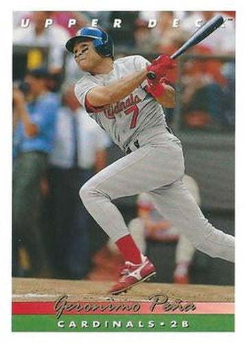 #331 Geronimo Pena - St. Louis Cardinals - 1993 Upper Deck Baseball