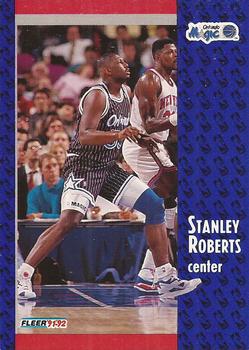 #331 Stanley Roberts - Orlando Magic - 1991-92 Fleer Basketball