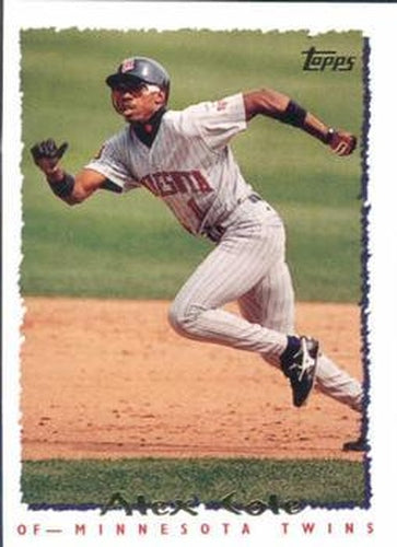 #331 Alex Cole - Minnesota Twins - 1995 Topps Baseball