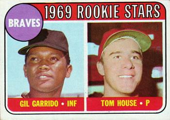 #331 Braves 1969 Rookie Stars Gil Garrido / Tom House - Atlanta Braves - 1969 Topps Baseball