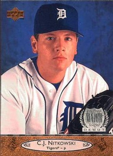 #331 C.J. Nitkowski - Detroit Tigers - 1996 Upper Deck Baseball
