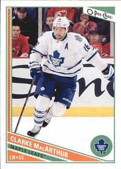 #331 Clarke MacArthur - Toronto Maple Leafs - 2013-14 O-Pee-Chee Hockey
