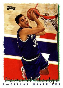#331 Donald Hodge - Dallas Mavericks - 1994-95 Topps Basketball