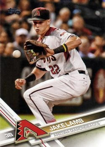 #331 Jake Lamb - Arizona Diamondbacks - 2017 Topps Baseball