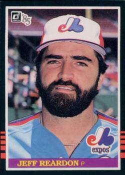 #331 Jeff Reardon - Montreal Expos - 1985 Donruss Baseball