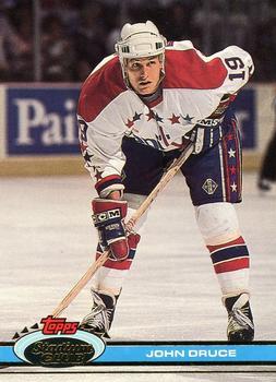 #331 John Druce - Washington Capitals - 1991-92 Stadium Club Hockey