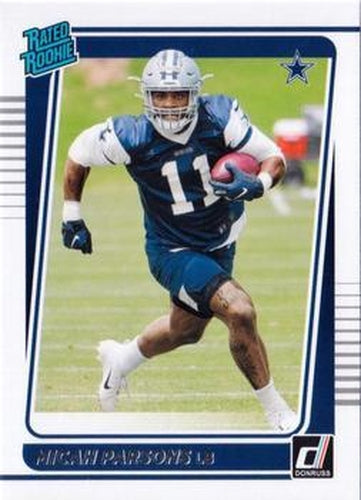 #331 Micah Parsons - Dallas Cowboys - 2021 Donruss Football