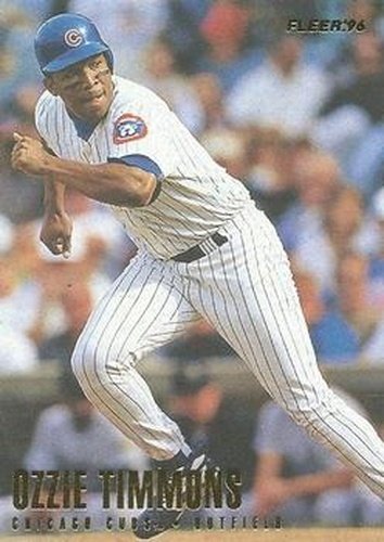 #331 Ozzie Timmons - Chicago Cubs - 1996 Fleer Baseball