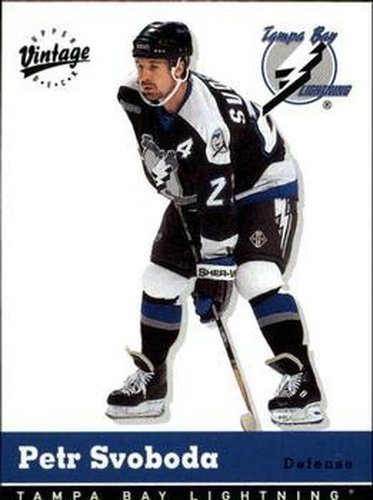 #331 Petr Svoboda - Tampa Bay Lightning - 2000-01 Upper Deck Vintage Hockey