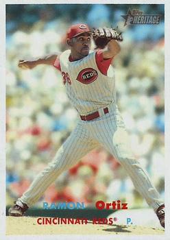 #331 Ramon Ortiz - Cincinnati Reds - 2006 Topps Heritage Baseball
