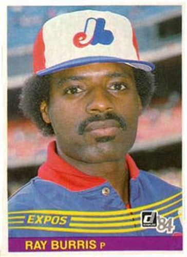 #331 Ray Burris - Montreal Expos - 1984 Donruss Baseball