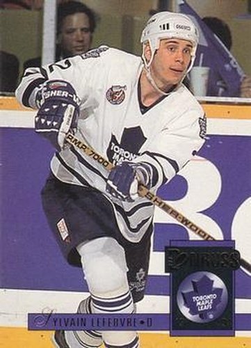 #331 Sylvain Lefebvre - Toronto Maple Leafs - 1993-94 Donruss Hockey