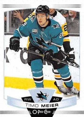 #331 Timo Meier - San Jose Sharks - 2019-20 O-Pee-Chee Hockey