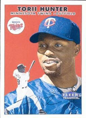 #331 Torii Hunter - Minnesota Twins - 2000 Fleer Tradition Baseball