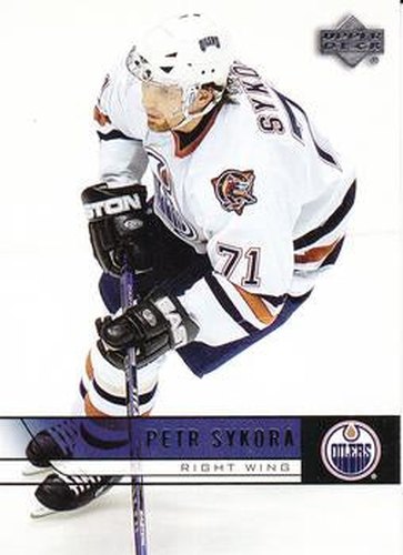 #331 Petr Sykora - Edmonton Oilers - 2006-07 Upper Deck Hockey