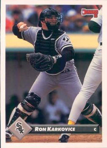 #331 Ron Karkovice - Chicago White Sox - 1993 Donruss Baseball