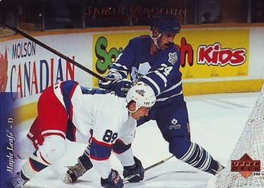 #331 Jamie Macoun - Toronto Maple Leafs - 1995-96 Upper Deck Hockey