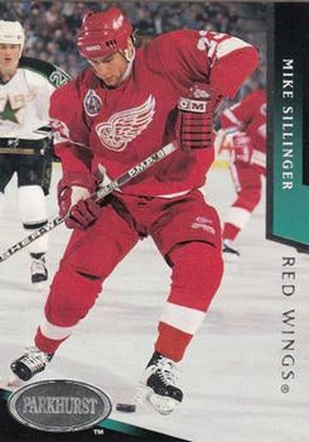 #331 Mike Sillinger - Detroit Red Wings - 1993-94 Parkhurst Hockey