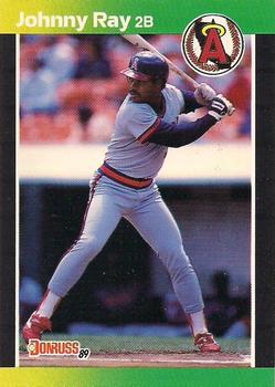 #331 Johnny Ray - California Angels - 1989 Donruss Baseball