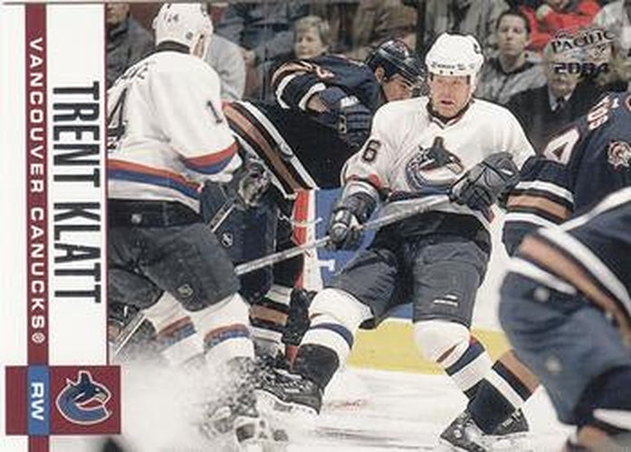 #331 Trent Klatt - Vancouver Canucks - 2003-04 Pacific Hockey