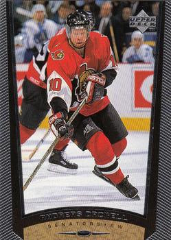 #331 Andreas Dackell - Ottawa Senators - 1998-99 Upper Deck Hockey