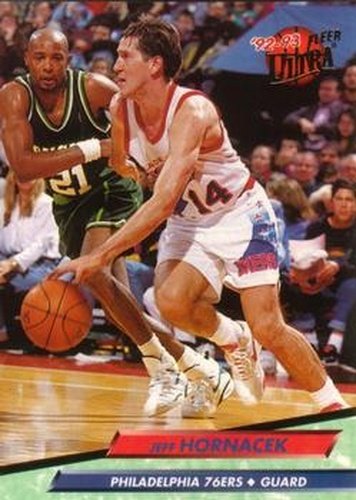 #332 Jeff Hornacek - Philadelphia 76ers - 1992-93 Ultra Basketball