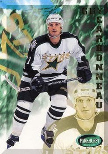 #332 Guy Carbonneau - Dallas Stars - 1995-96 Parkhurst International Hockey