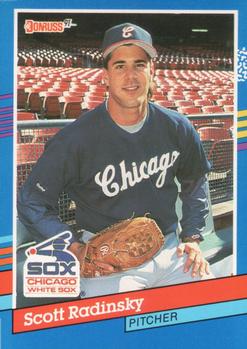 #332 Scott Radinsky - Chicago White Sox - 1991 Donruss Baseball
