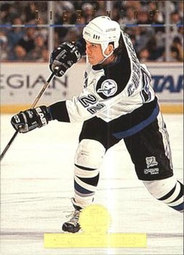 #332 Shawn Chambers - Tampa Bay Lightning - 1994-95 Leaf Hockey