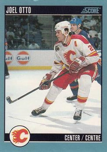 #332 Joel Otto - Calgary Flames - 1992-93 Score Canadian Hockey