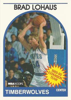 #332 Brad Lohaus - Minnesota Timberwolves - 1989-90 Hoops Basketball