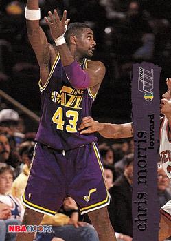 #332 Chris Morris - Utah Jazz - 1995-96 Hoops Basketball
