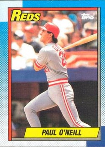 #332 Paul O'Neill - Cincinnati Reds - 1990 O-Pee-Chee Baseball